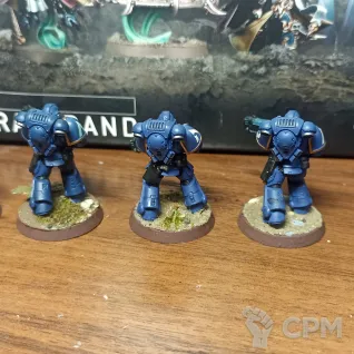 Описание картинки Hellblaster squad от Triary по цене 2 500руб | Свободный Рынок Миниатюр - СРМ