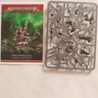 Описание картинки Skaven Arch Warlock от Voltest387 по цене 2 500руб | Свободный Рынок Миниатюр - СРМ