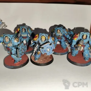 Описание картинки space wolves terminators от Marcus по цене 2 400руб | Свободный Рынок Миниатюр - СРМ