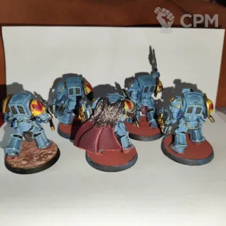 Описание картинки space wolves terminators от Marcus по цене 2 400руб | Свободный Рынок Миниатюр - СРМ