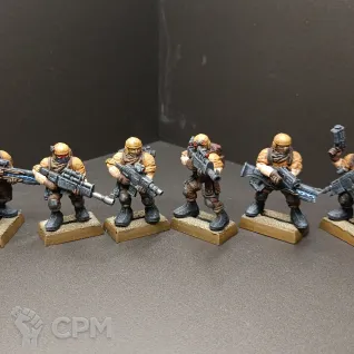 Описание картинки Бронепехота - миниатюры от gorderig по цене 1 500руб | Свободный Рынок Миниатюр - СРМ