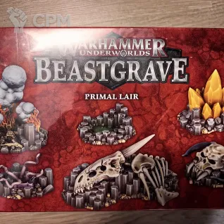 Описание картинки Террейн Beastgrave Primal Lair от Smelmon по цене 4 000руб | Свободный Рынок Миниатюр - СРМ