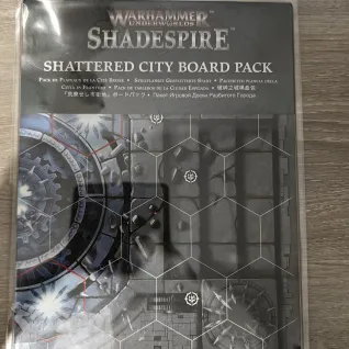 Описание картинки Warhammer Underworlds: Shadespire – Shattered City Board Pack от Smelmon по цене 1 500руб | Свободный Рынок Миниатюр - СРМ