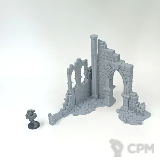 Описание картинки Каменные Фэнтези Руины - комплект из 4 от Terrain Print по цене 2 500руб | Свободный Рынок Миниатюр - СРМ