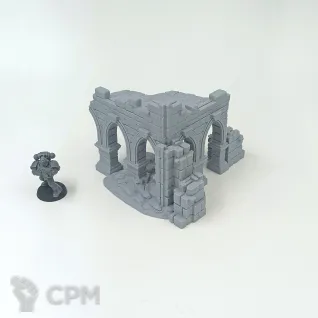 Описание картинки Каменные Фэнтези Руины - комплект из 4 от Terrain Print по цене 2 500руб | Свободный Рынок Миниатюр - СРМ