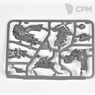 Описание картинки Death Guard Champion от Московская Литейка  по цене 600руб | Свободный Рынок Миниатюр - СРМ