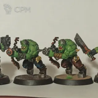 Описание картинки Ork combat patrol 2021 от mantihorus1 по цене 13 000руб | Свободный Рынок Миниатюр - СРМ