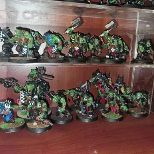 Описание картинки Ork combat patrol 2021 от mantihorus1 по цене 13 000руб | Свободный Рынок Миниатюр - СРМ