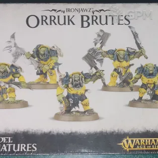 Описание картинки Orruk Brutes от morokanetz по цене 6 000руб | Свободный Рынок Миниатюр - СРМ