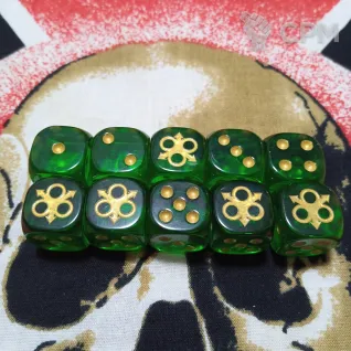 Описание картинки Nurgle Dice от Ultra_Chaot!c по цене 1 250руб | Свободный Рынок Миниатюр - СРМ