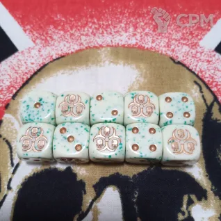 Описание картинки Death Guard dice x10 от Ultra_Chaot!c по цене 1 300руб | Свободный Рынок Миниатюр - СРМ