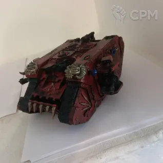 Описание картинки Land raider world eaters от mineralka по цене 6 500руб | Свободный Рынок Миниатюр - СРМ