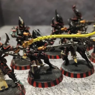 Описание картинки Kabalite warriors (оригинал GW) от Argel_Tal по цене 1 800руб | Свободный Рынок Миниатюр - СРМ