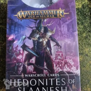 Описание картинки Warscroll Cards: Hedonites Of Slaanesh (2 редакция) от _Revan по цене 850руб | Свободный Рынок Миниатюр - СРМ