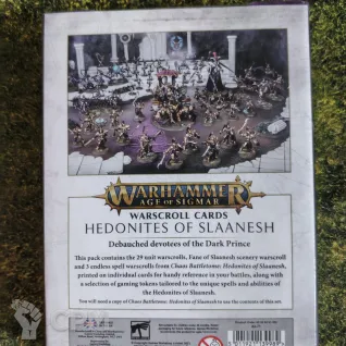 Описание картинки Warscroll Cards: Hedonites Of Slaanesh (2 редакция) от _Revan по цене 850руб | Свободный Рынок Миниатюр - СРМ