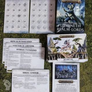 Описание картинки Warscroll Cards: Lumineth Realm-lords (2 редакция) от _Revan по цене 600руб | Свободный Рынок Миниатюр - СРМ
