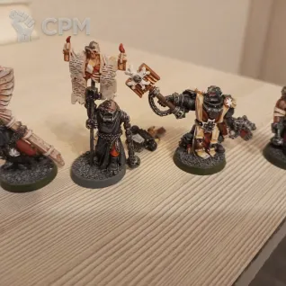 Описание картинки Black Templars Finekast Chaplain Grimaldus от Ar4i по цене 6 500руб | Свободный Рынок Миниатюр - СРМ