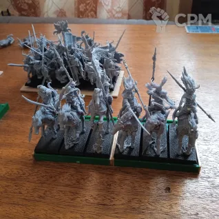 Описание картинки Армия Лесных Эльфов - Wood Elves (TOW) / Sylvan Elves (T9A) от Syryus по цене 23 175руб | Свободный Рынок Миниатюр - СРМ