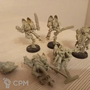 Описание картинки Chaos Space Marine Raptors Citadel Finecast от Ar4i по цене 7 000руб | Свободный Рынок Миниатюр - СРМ