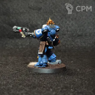 Описание картинки Space Marines: Lieutenant от mantihorus1 по цене 4 000руб | Свободный Рынок Миниатюр - СРМ