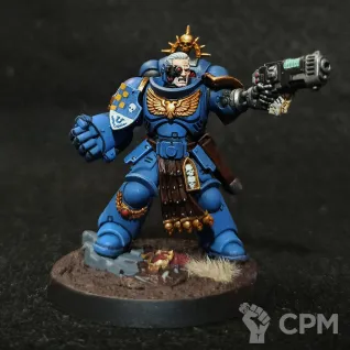 Описание картинки Space Marines: Lieutenant от mantihorus1 по цене 4 000руб | Свободный Рынок Миниатюр - СРМ