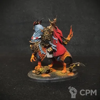 Описание картинки Lord-Vigilant on Gryph-stalker от mantihorus1 по цене 8 000руб | Свободный Рынок Миниатюр - СРМ