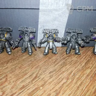 Описание картинки Iron warriors terminators от Inzer1509 по цене 450руб | Свободный Рынок Миниатюр - СРМ