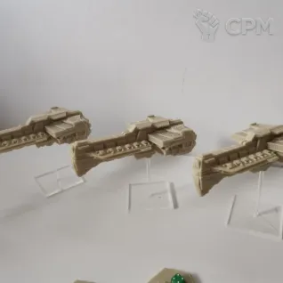 Описание картинки Firestorm Armada Dindrenzi Fleet от Cyber_Capybara по цене 3 000руб | Свободный Рынок Миниатюр - СРМ
