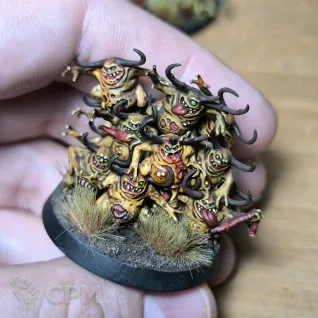 Описание картинки Нурглинги (nurglings) от Salamandra по цене 7 000руб | Свободный Рынок Миниатюр - СРМ