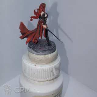 Описание картинки Миниатюра для ДнД "Девушка с двумя мечами" от infer134 по цене 1 200руб | Свободный Рынок Миниатюр - СРМ