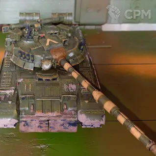 Описание картинки Танк Т-80УД "Звезда" 1/35 от SPQR по цене 1 500руб | Свободный Рынок Миниатюр - СРМ