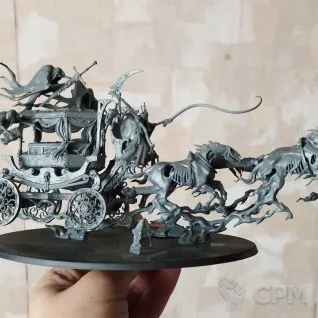 Описание картинки Black Coach от GodofPlague по цене 9 000руб | Свободный Рынок Миниатюр - СРМ