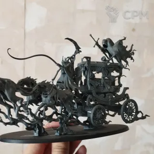 Описание картинки Black Coach от GodofPlague по цене 9 000руб | Свободный Рынок Миниатюр - СРМ