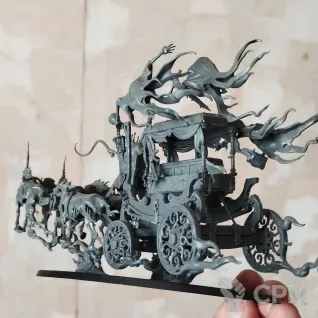 Описание картинки Black Coach от GodofPlague по цене 9 000руб | Свободный Рынок Миниатюр - СРМ