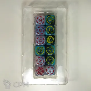 Описание картинки Кубы Shiho Clan: Faction Dice Set от Ded Semen по цене 1 200руб | Свободный Рынок Миниатюр - СРМ