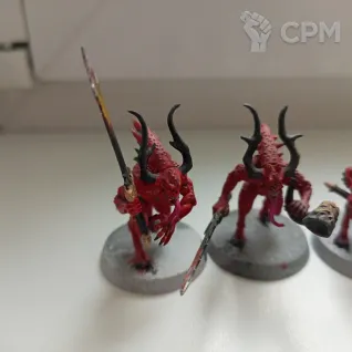 Описание картинки Daemons of Khorne Bloodletters от Ar4i по цене 4 500руб | Свободный Рынок Миниатюр - СРМ
