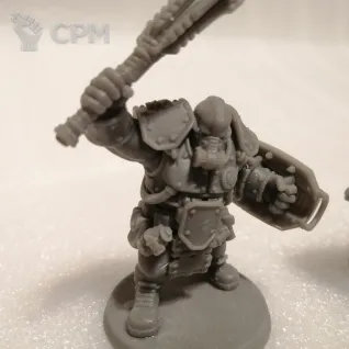 Описание картинки 2 Ogryns/Bullgryns (3d-печать) от ORCHEY по цене 100руб | Свободный Рынок Миниатюр - СРМ