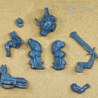 Описание картинки O-12 - Torchlight Brigade Action Pack от Grag18 по цене 2 200руб | Свободный Рынок Миниатюр - СРМ