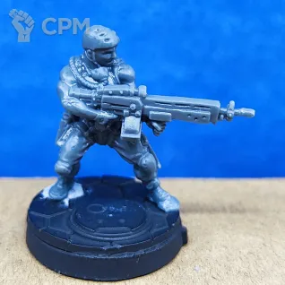 Описание картинки Ariadna Para-Commando (HMG) от Grag18 по цене 200руб | Свободный Рынок Миниатюр - СРМ