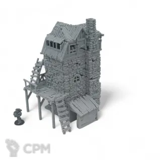 Описание картинки Разрушенная Гильдия - Террейн, Shadowfey Ruins от Terrain Print по цене 3 200руб | Свободный Рынок Миниатюр - СРМ