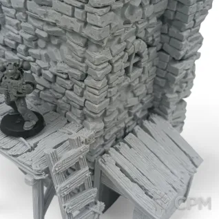 Описание картинки Разрушенная Гильдия - Террейн, Shadowfey Ruins от Terrain Print по цене 3 200руб | Свободный Рынок Миниатюр - СРМ