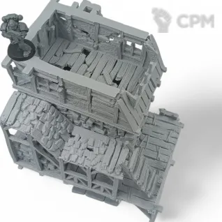 Описание картинки Разрушенная Гильдия - Террейн, Shadowfey Ruins от Terrain Print по цене 3 200руб | Свободный Рынок Миниатюр - СРМ