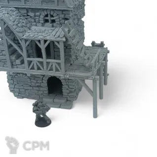 Описание картинки Разрушенная Гильдия - Террейн, Shadowfey Ruins от Terrain Print по цене 3 200руб | Свободный Рынок Миниатюр - СРМ
