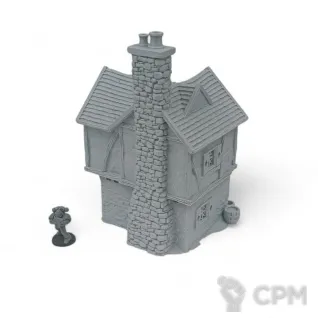 Описание картинки Дом Бриарвуда №1 - Фэнтези Террейн от Terrain Print по цене 1 500руб | Свободный Рынок Миниатюр - СРМ