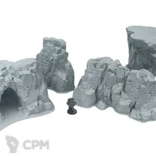 Описание картинки Большие Камни № 2 - Террейн от Terrain Print по цене 2 800руб | Свободный Рынок Миниатюр - СРМ