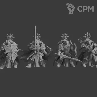Описание картинки Bladeguard veteran squad от Три Ди Принт по цене 175руб | Свободный Рынок Миниатюр - СРМ