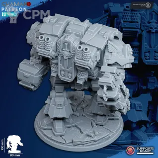 Описание картинки Leviathan Dreadnought от Три Ди Принт по цене 2 300руб | Свободный Рынок Миниатюр - СРМ