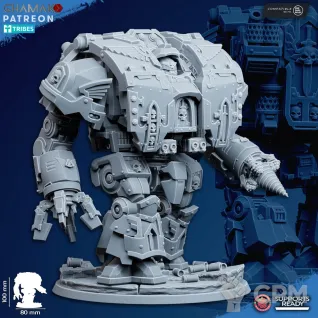 Описание картинки Leviathan Dreadnought от Три Ди Принт по цене 2 300руб | Свободный Рынок Миниатюр - СРМ