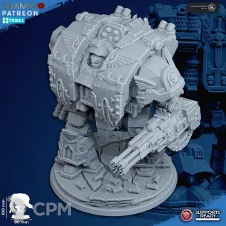 Описание картинки Leviathan Dreadnought от Три Ди Принт по цене 2 300руб | Свободный Рынок Миниатюр - СРМ