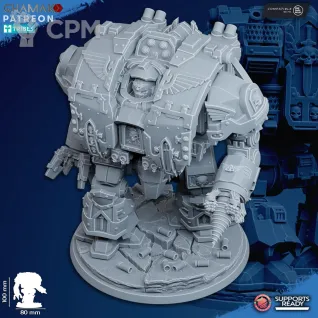 Описание картинки Leviathan Dreadnought от Три Ди Принт по цене 2 300руб | Свободный Рынок Миниатюр - СРМ